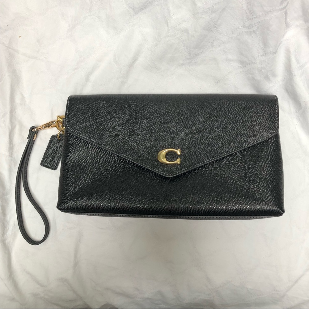 The Perfect Black Clutch from COACH - NEW & Unused